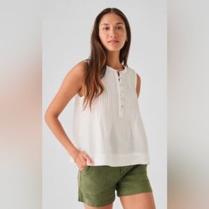 Faherty Linen Isha Top